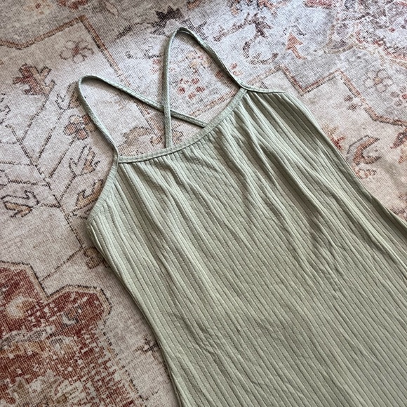 Princess Polly Deme Maxi Dress Sage - Picture 4 of 7